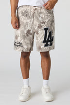 Short en molleton imprimé