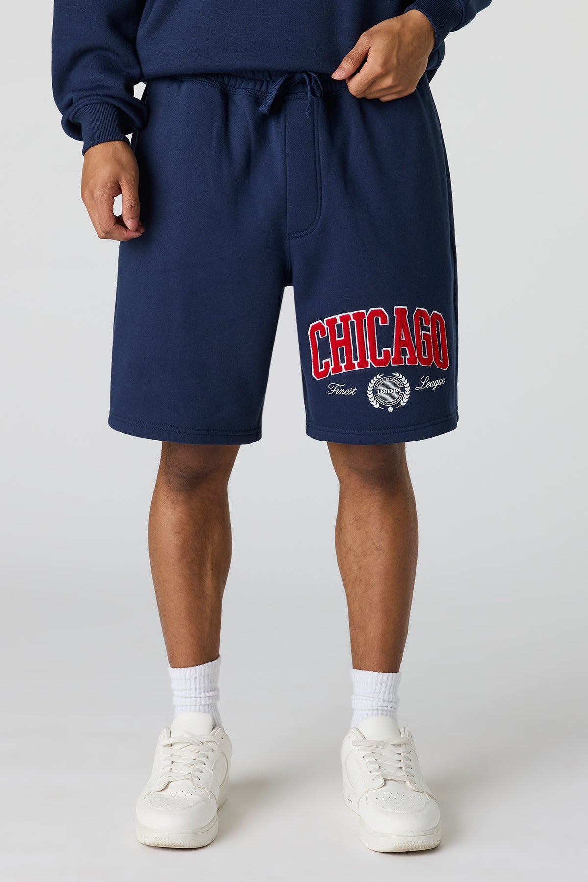 Short en molleton imprimé