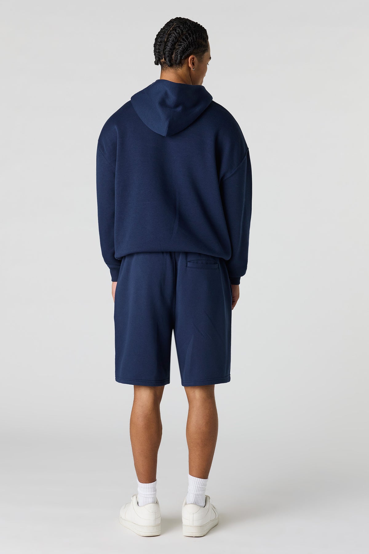 Vue alternative 3. Short en molleton imprimé