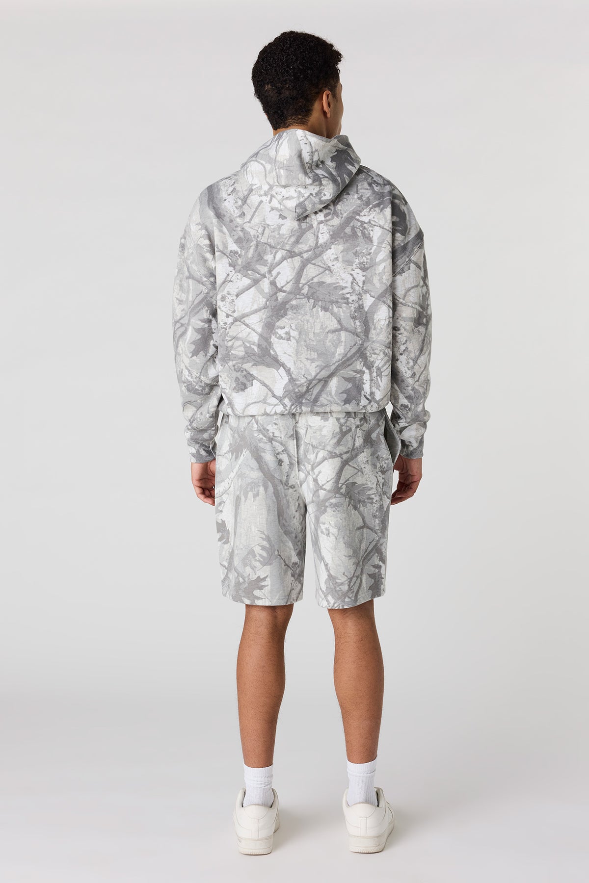 Vue alternative 3. Short en molleton imprimé