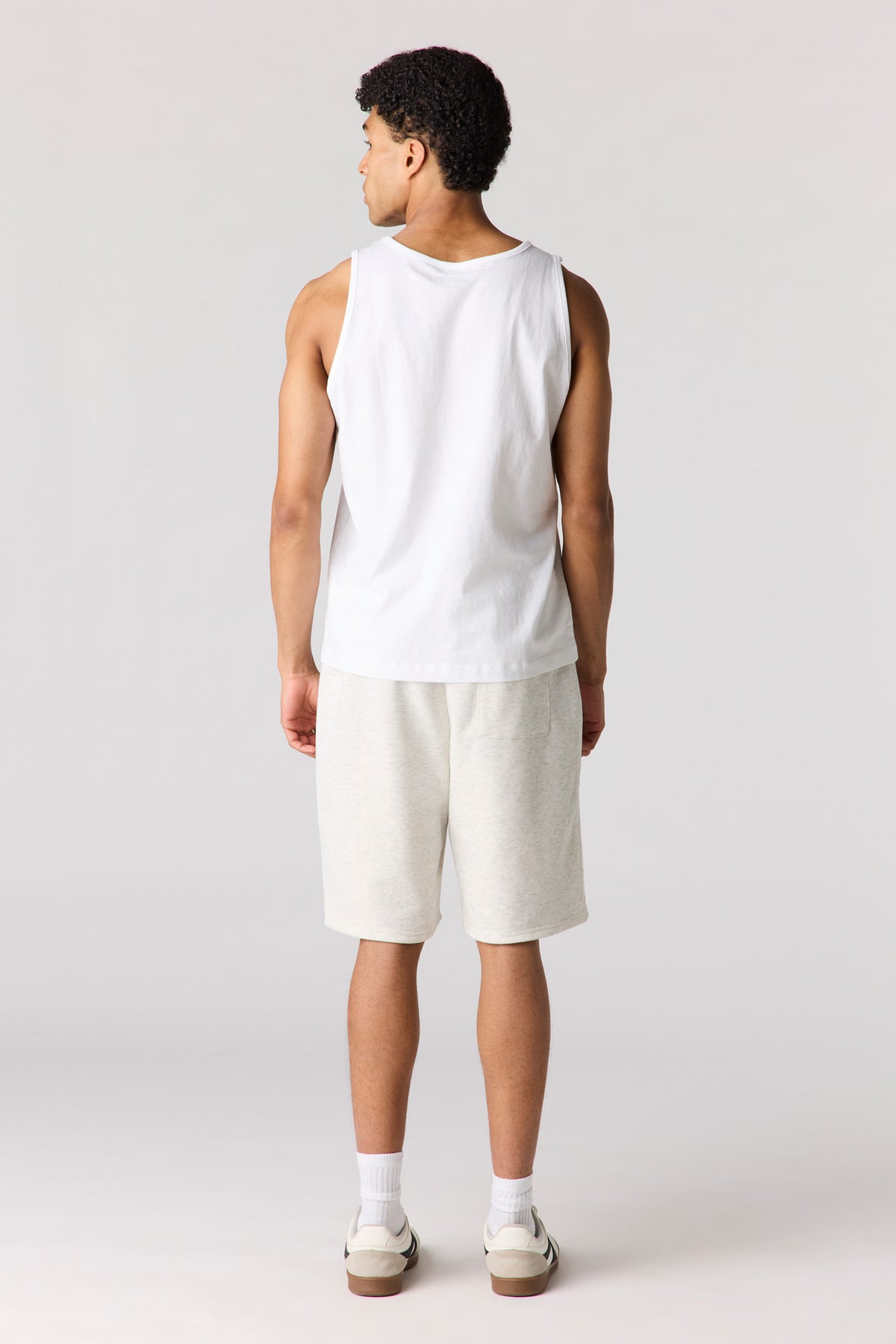 Vue alternative 3. Short en molleton imprimé