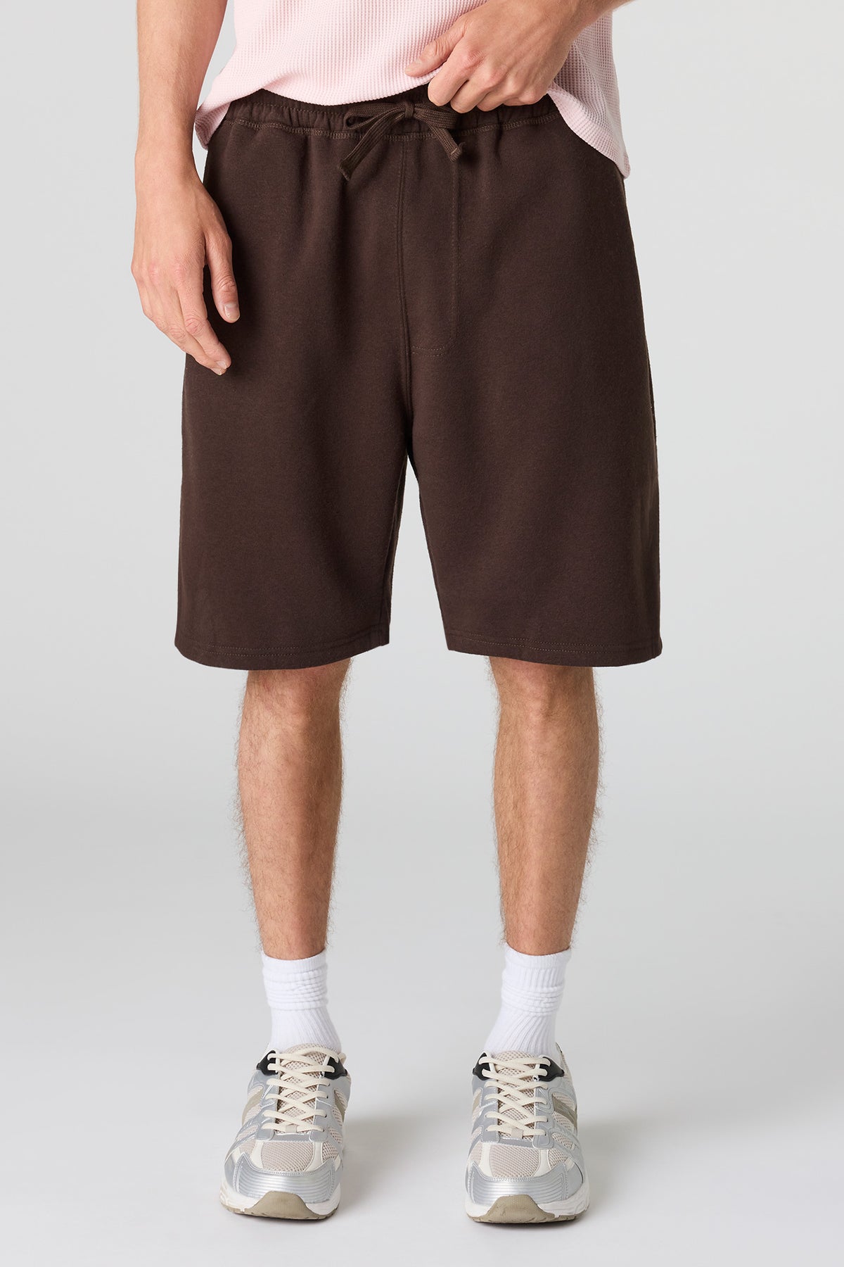 Fleece Short 8.5" - Dark Brown