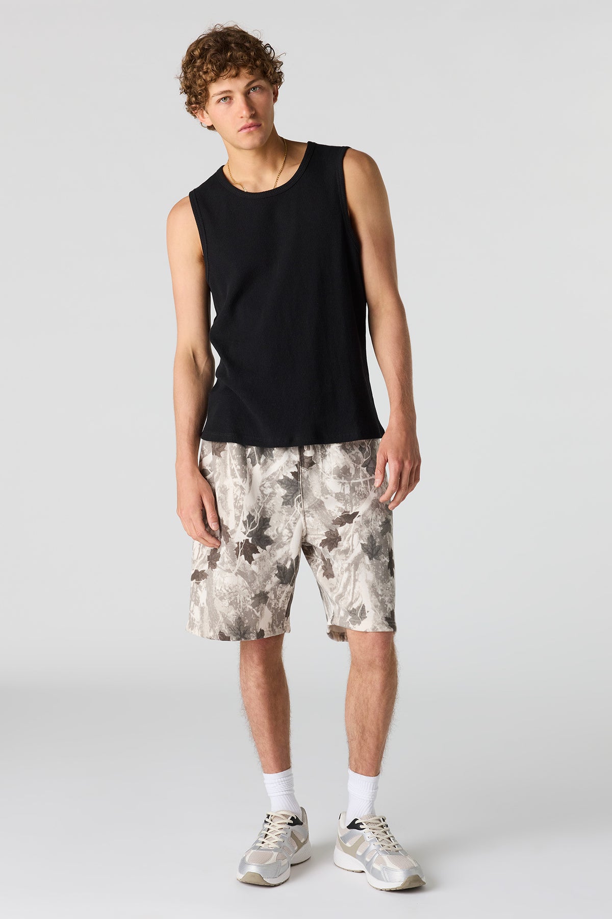 Alt View 2. Fleece Short 8.5" - Yellow