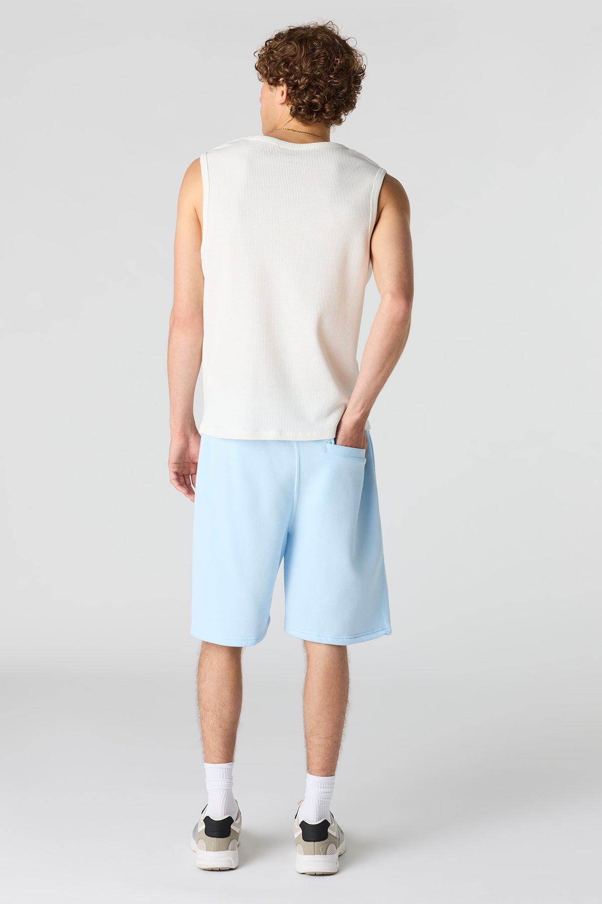 Alt View 21. Fleece Short 8.5" - Yellow