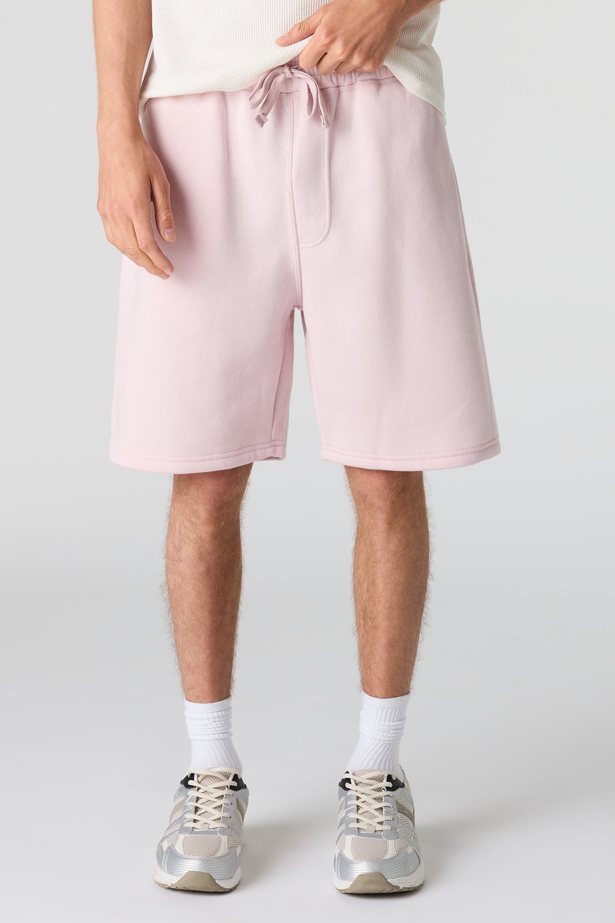 Fleece Short 8.5" - Light Pink