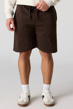 Embossed Fleece Short 8.5"