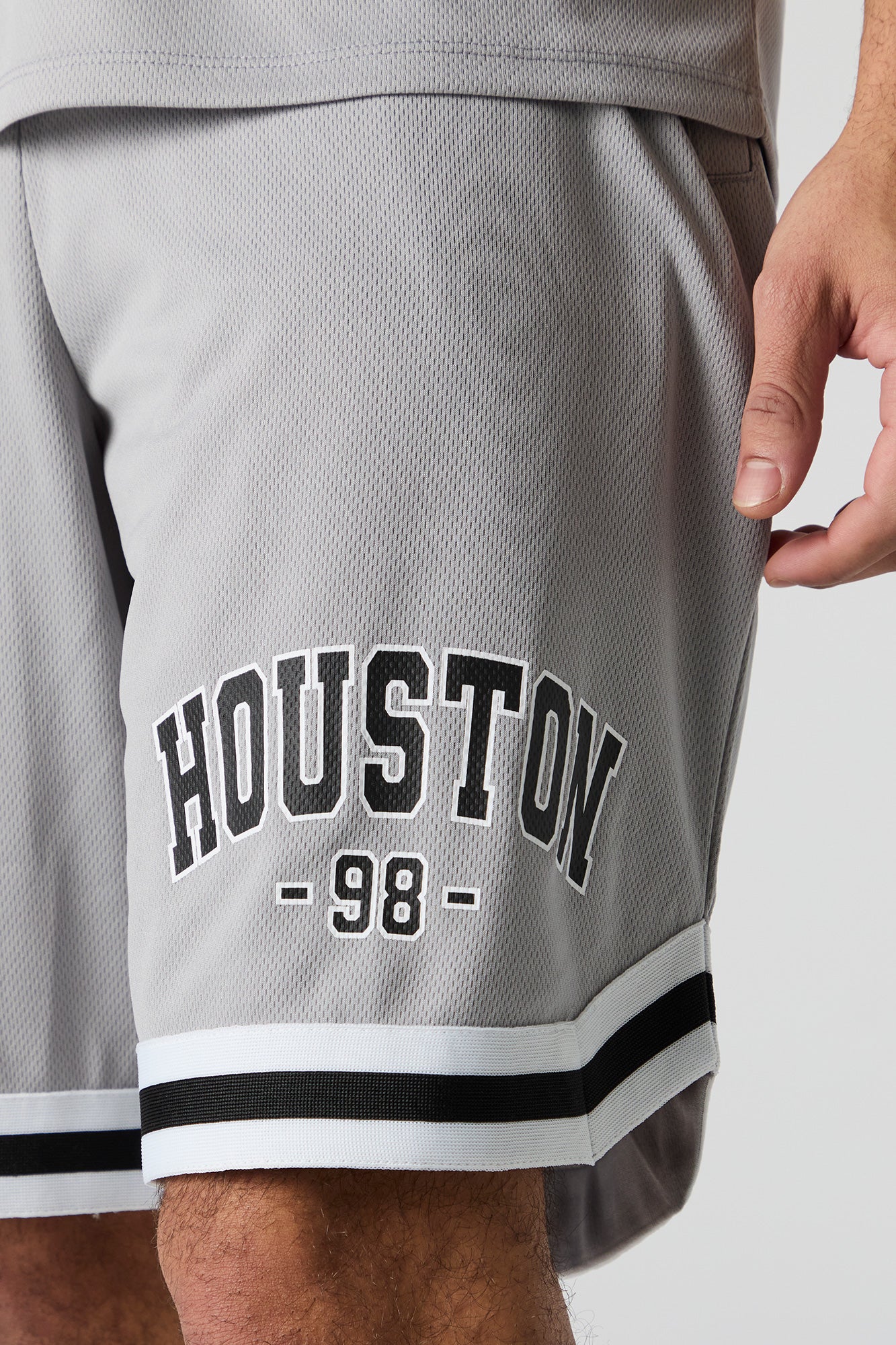 Houston Graphic Mesh Basketball Short