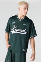 Jersey en filet imprimé
