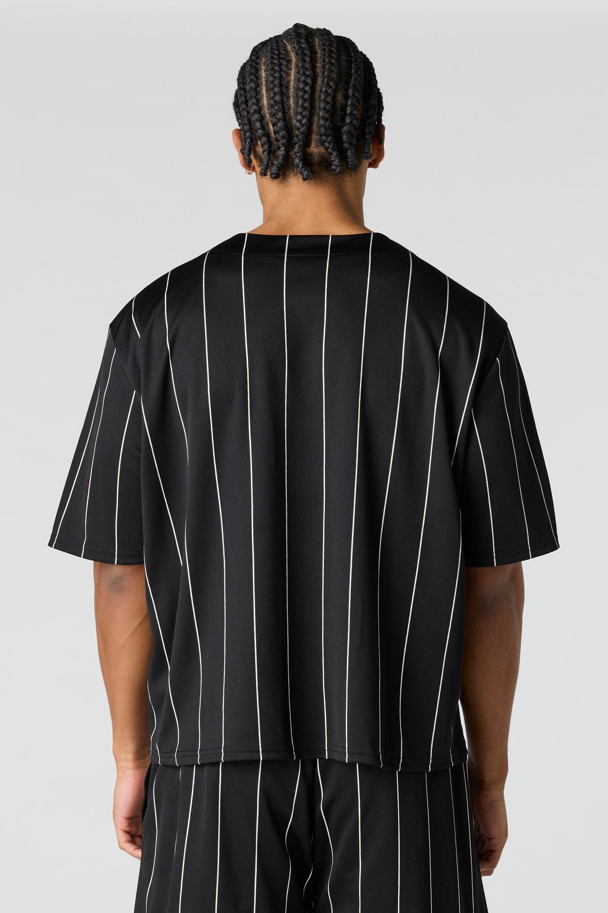 Vue alternative 2. Jersey de baseball en filet imprimé