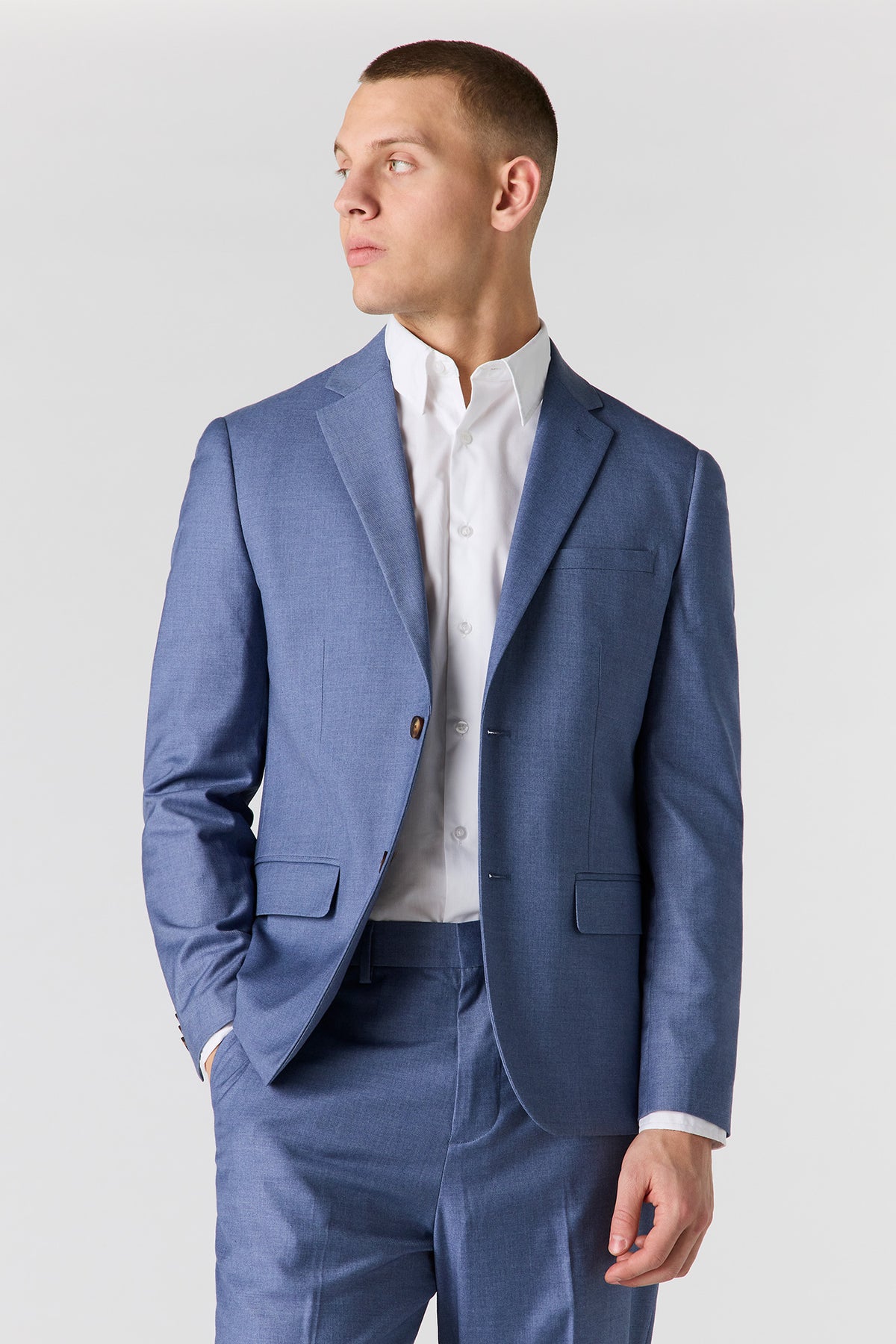 Blouson de complet coupe régulière
