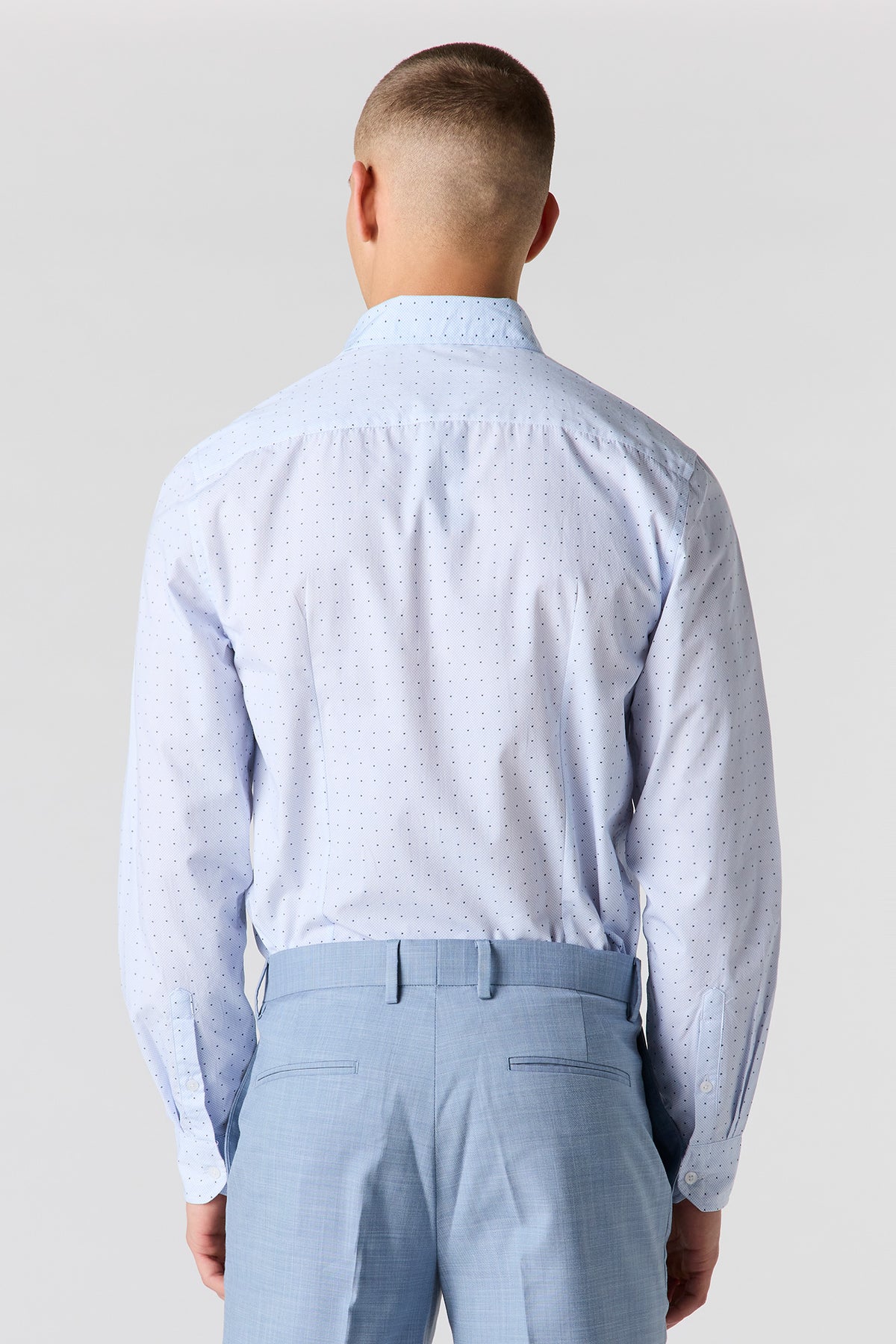 Alt View 2. Dress Shirt - Blue