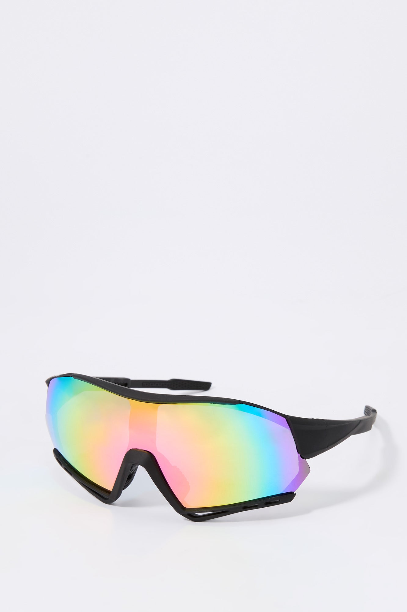 Soft Touch Ombre Sport Shield Sunglasses