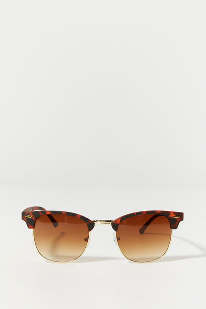 Tortoise Shell Club Master Sunglasses