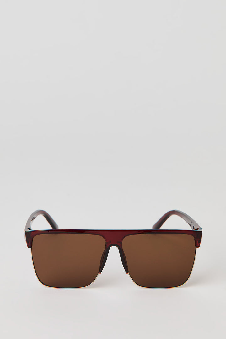 Lunettes de soleil carrées rétro