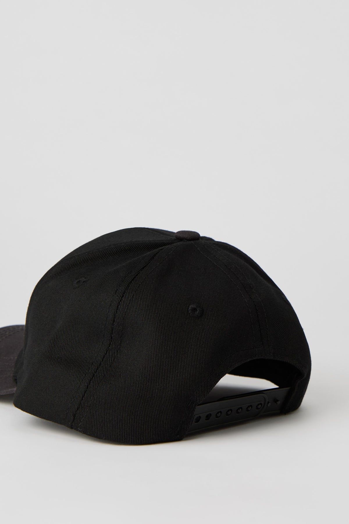 Alt View 3. Embroidered Baseball Hat - Black