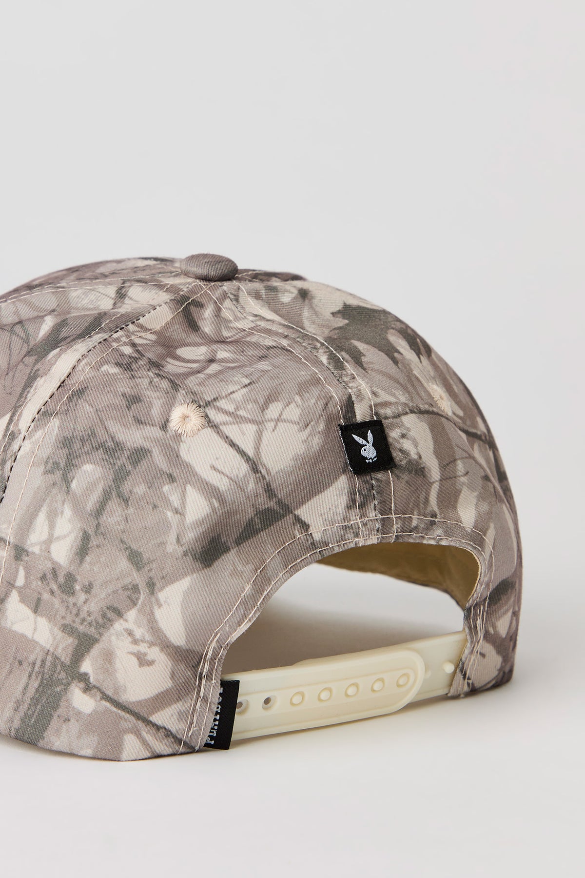 Alt View 4. Playboy Embroidered Baseball Hat - Camouflage