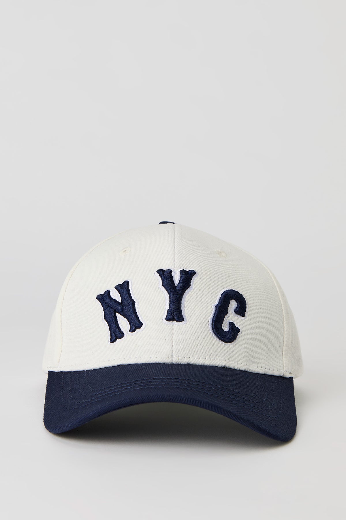 City Embroidered Baseball Hat - Blue