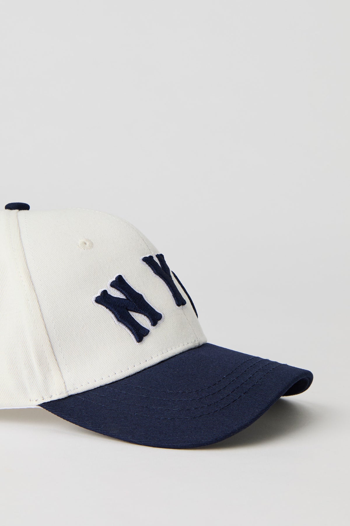 Alt View 2. City Embroidered Baseball Hat - Blue