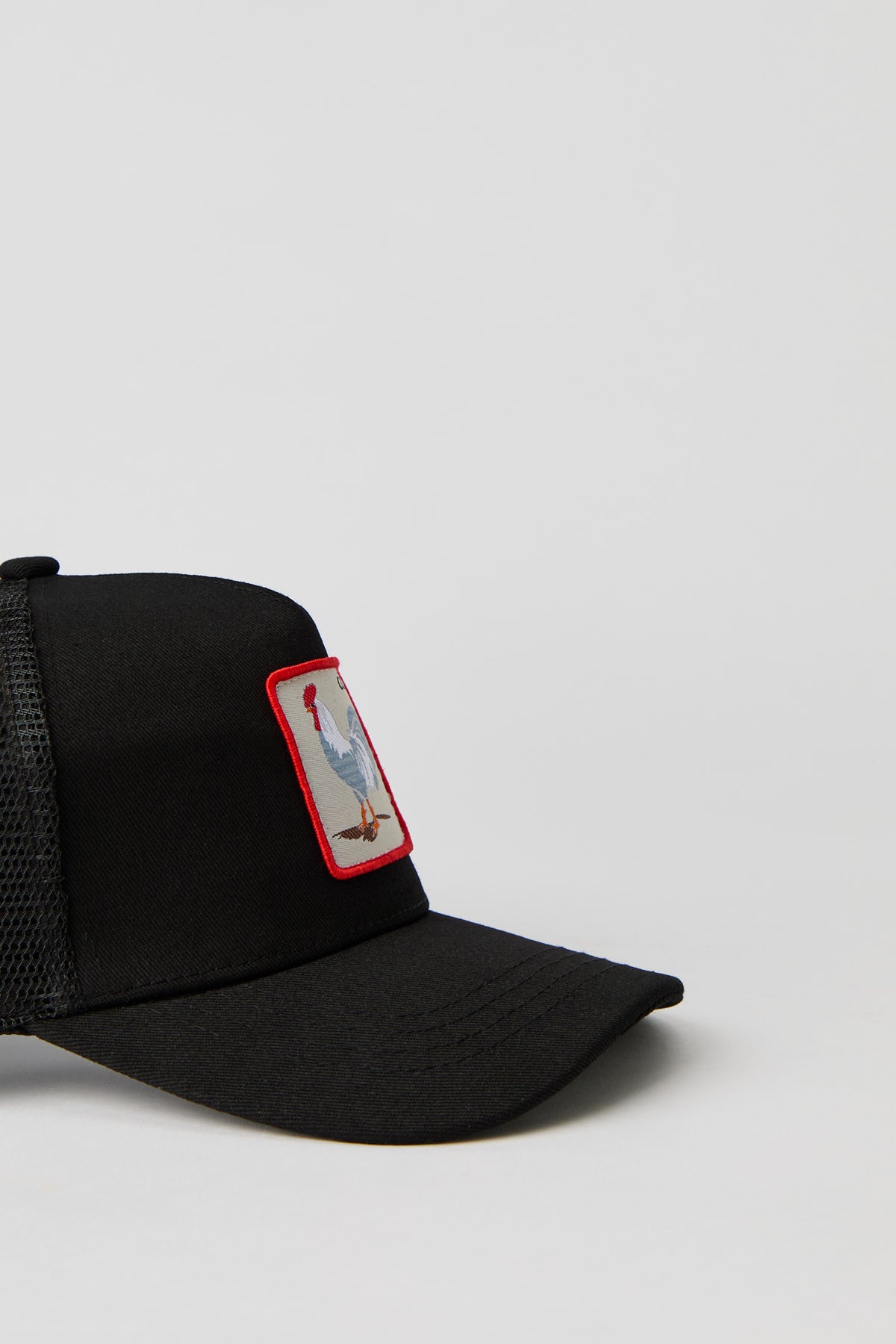 Vue alternative 2. Casquette de camionneur avec empiècement Animal