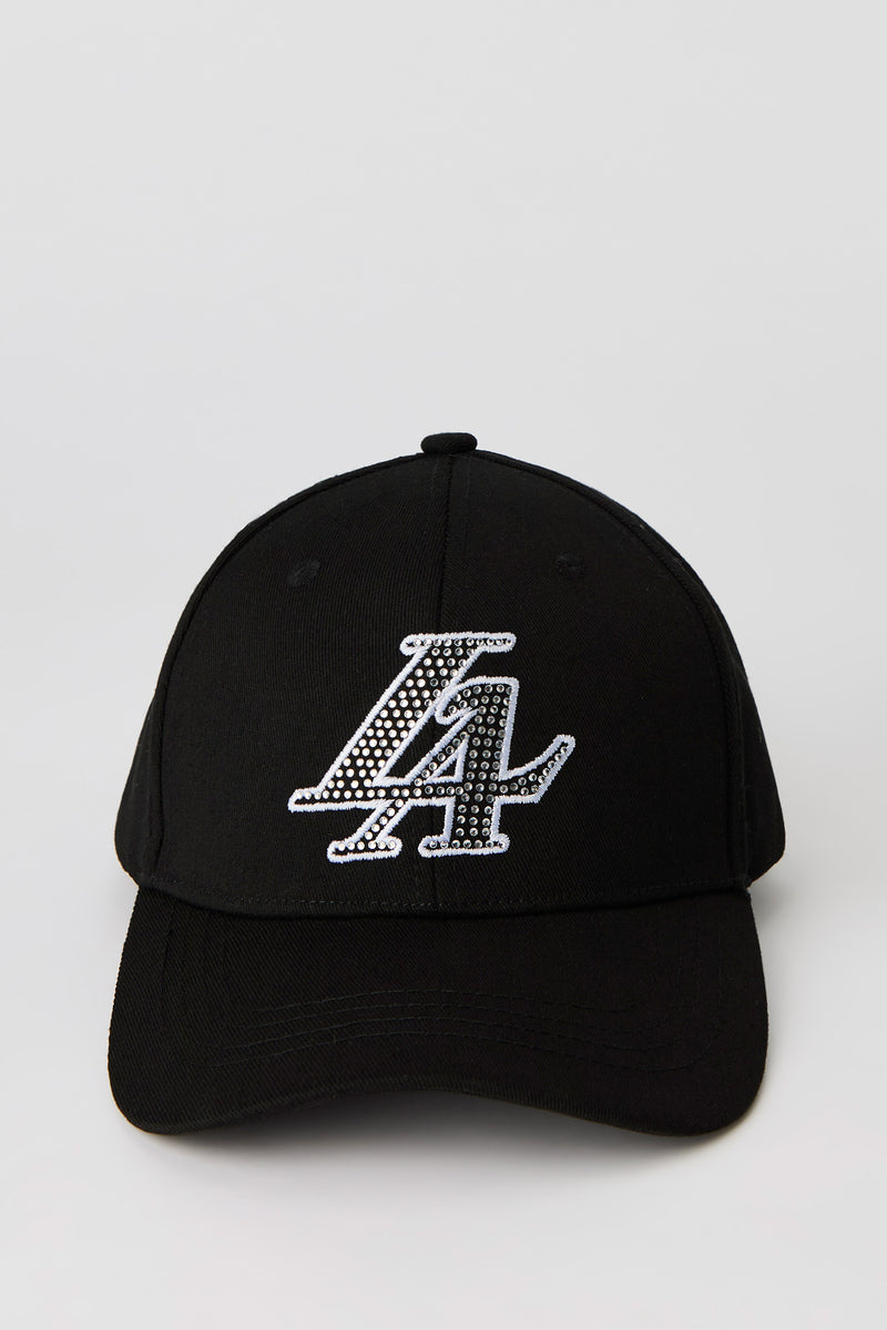 Casquette de baseball avec motif brodé City et pierres du Rhin