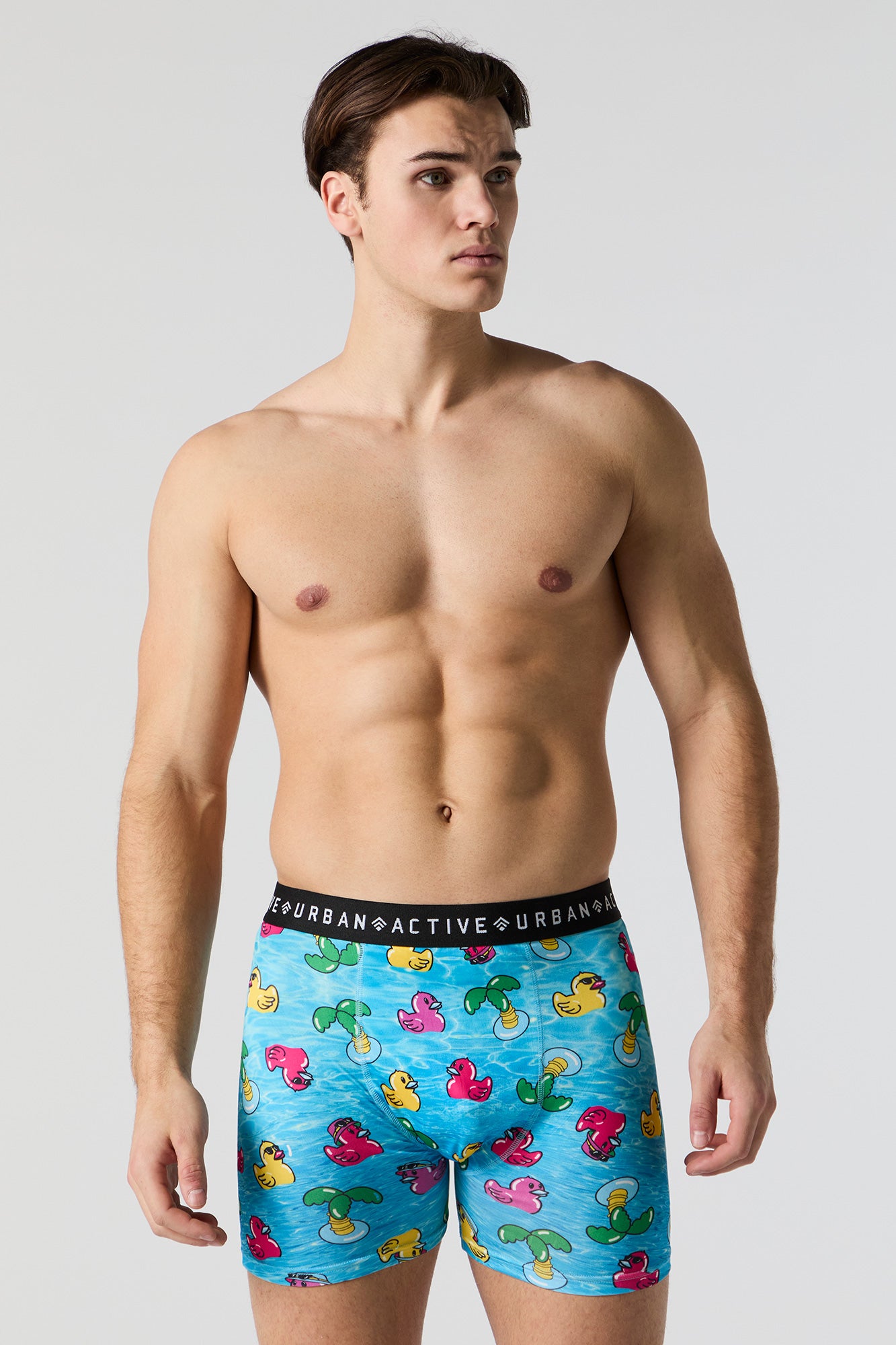 Rubber Duck Print Boxer Brief (2 Pack)