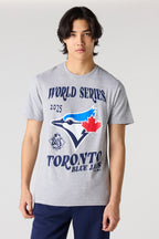 T-shirt à imprimé Blue Jays World Series