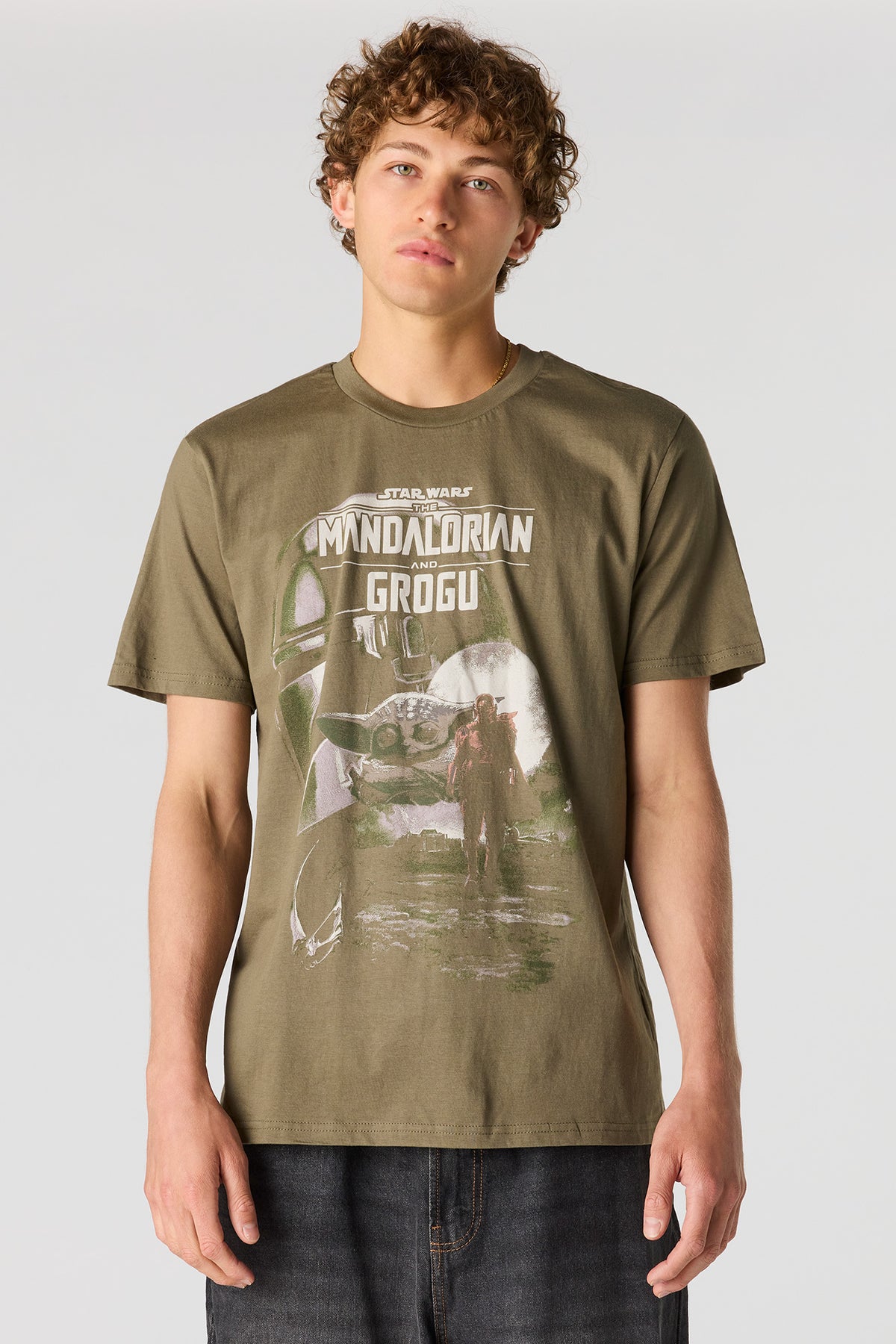 T-shirt à imprimé Star Wars The Mandalorian