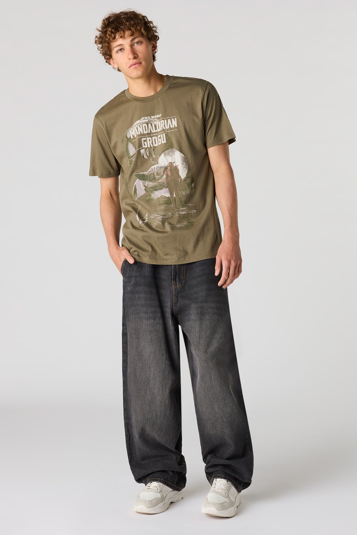 Vue alternative 3. T-shirt à imprimé Star Wars The Mandalorian