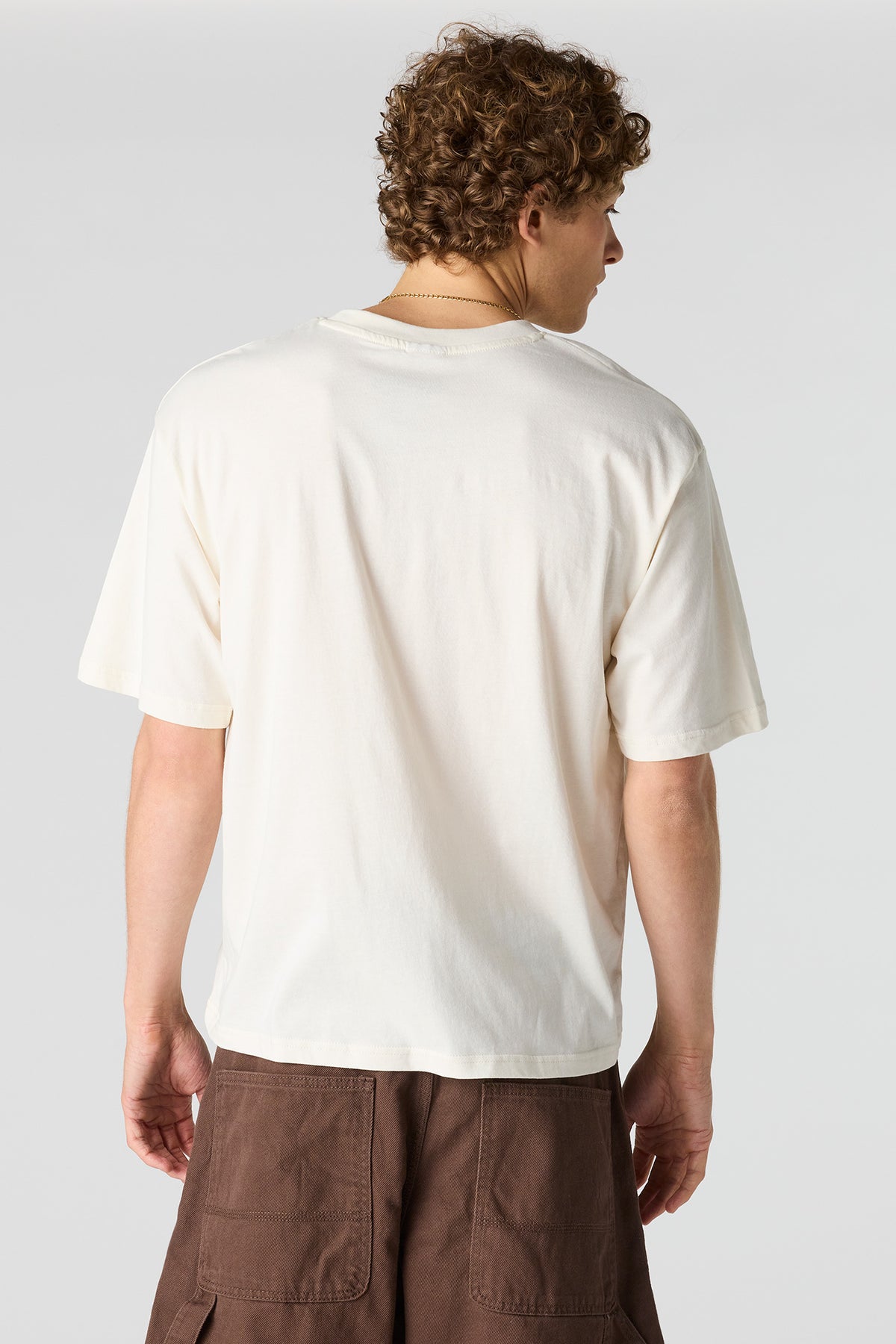 Alt View 2. Stranger Things Graphic Boxy T-Shirt - Natural