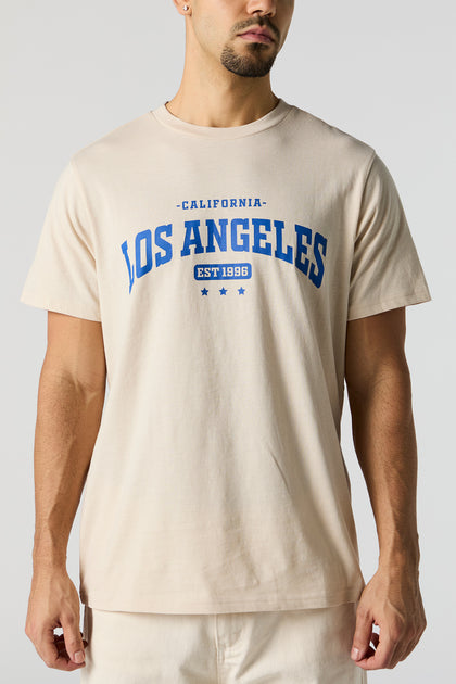 T-shirt à imprimé California Los Angeles