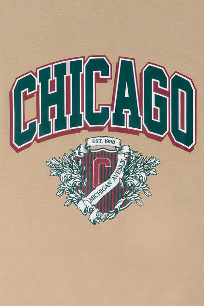 T-shirt à imprimé Chicago