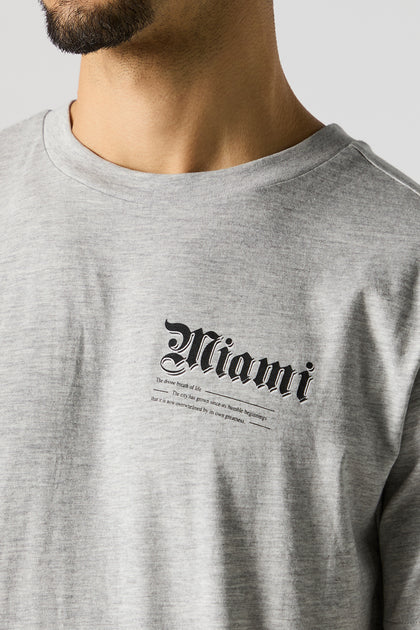 T-shirt à imprimé Miami