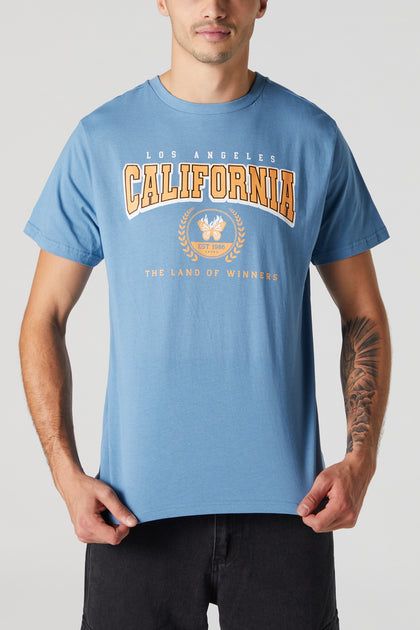 T-shirt à imprimé California Winners