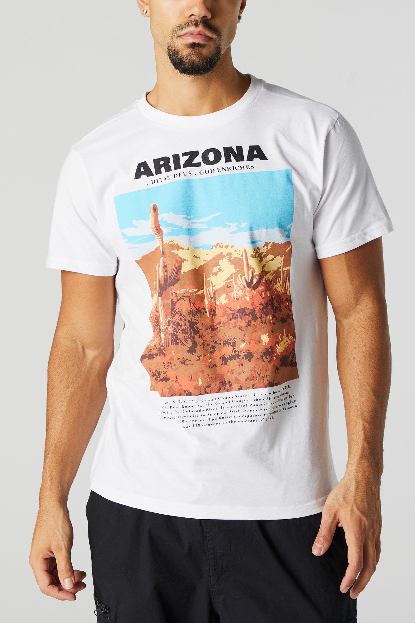 Arizona God Enriches Graphic T-Shirt