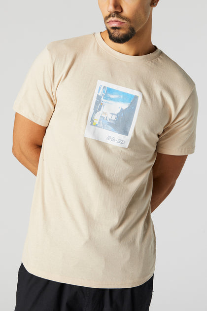 Street Polaroid Graphic T-Shirt