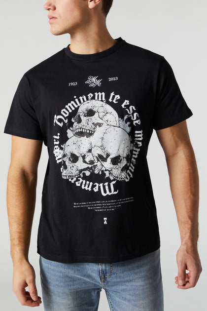 T-shirt à imprimé Skulls