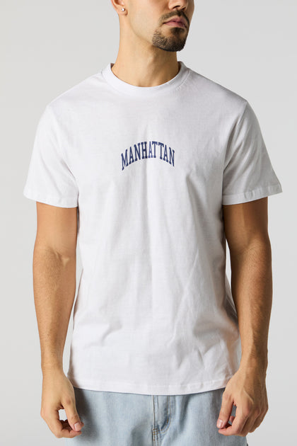 T-shirt à imprimé Manhattan