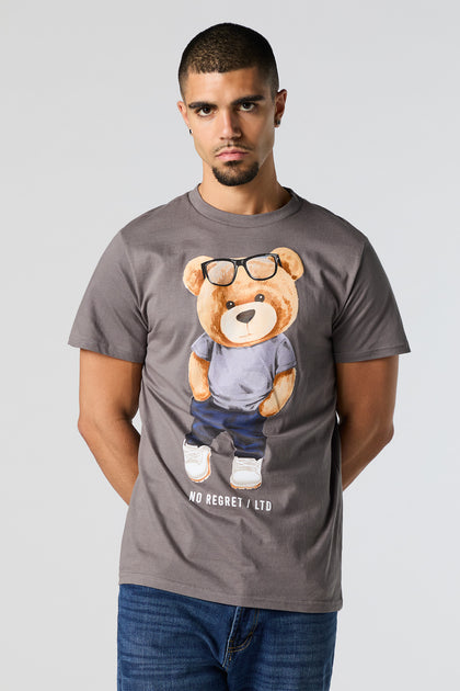 No Regret Teddy Graphic T-Shirt