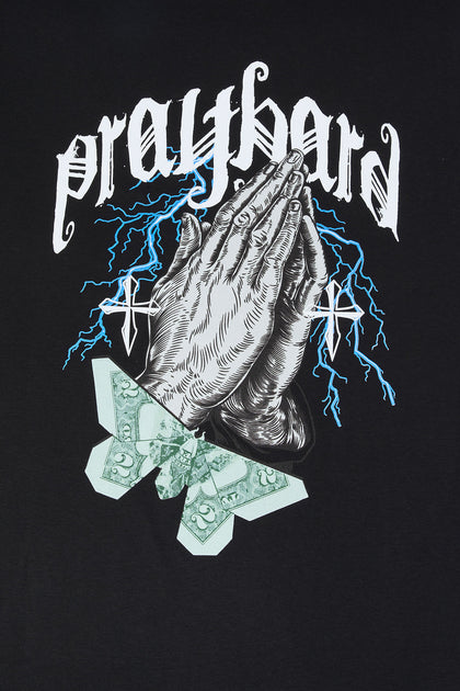 T-shirt à imprimé Pray Hard