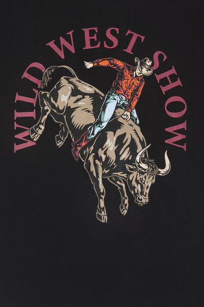 T-shirt à imprimé Wild West Show