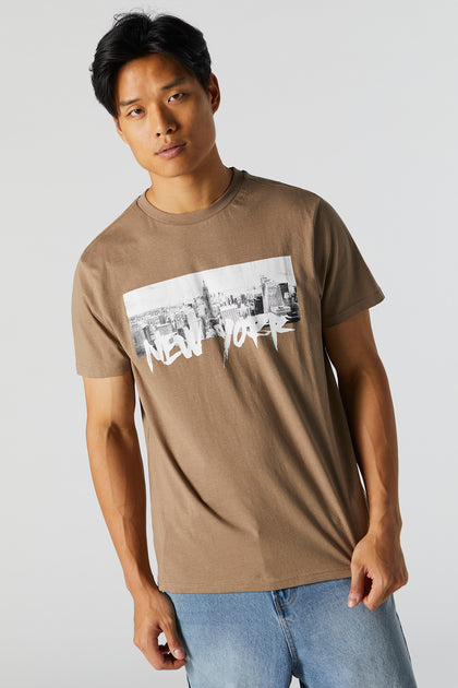 New york shop skyline t shirt