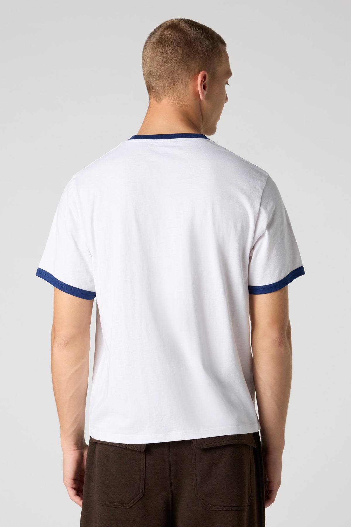 Alt View 2. Ford Flocked Print T-Shirt - White