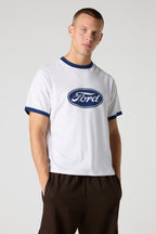 Ford Flocked Print T-Shirt