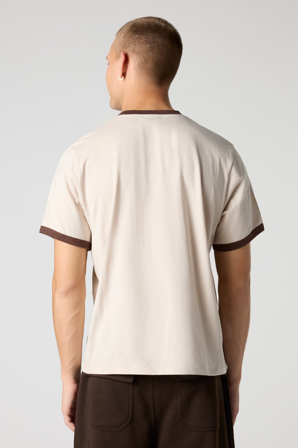 Alt View 2. Ford Bronco Flocked Print T-Shirt - Natural