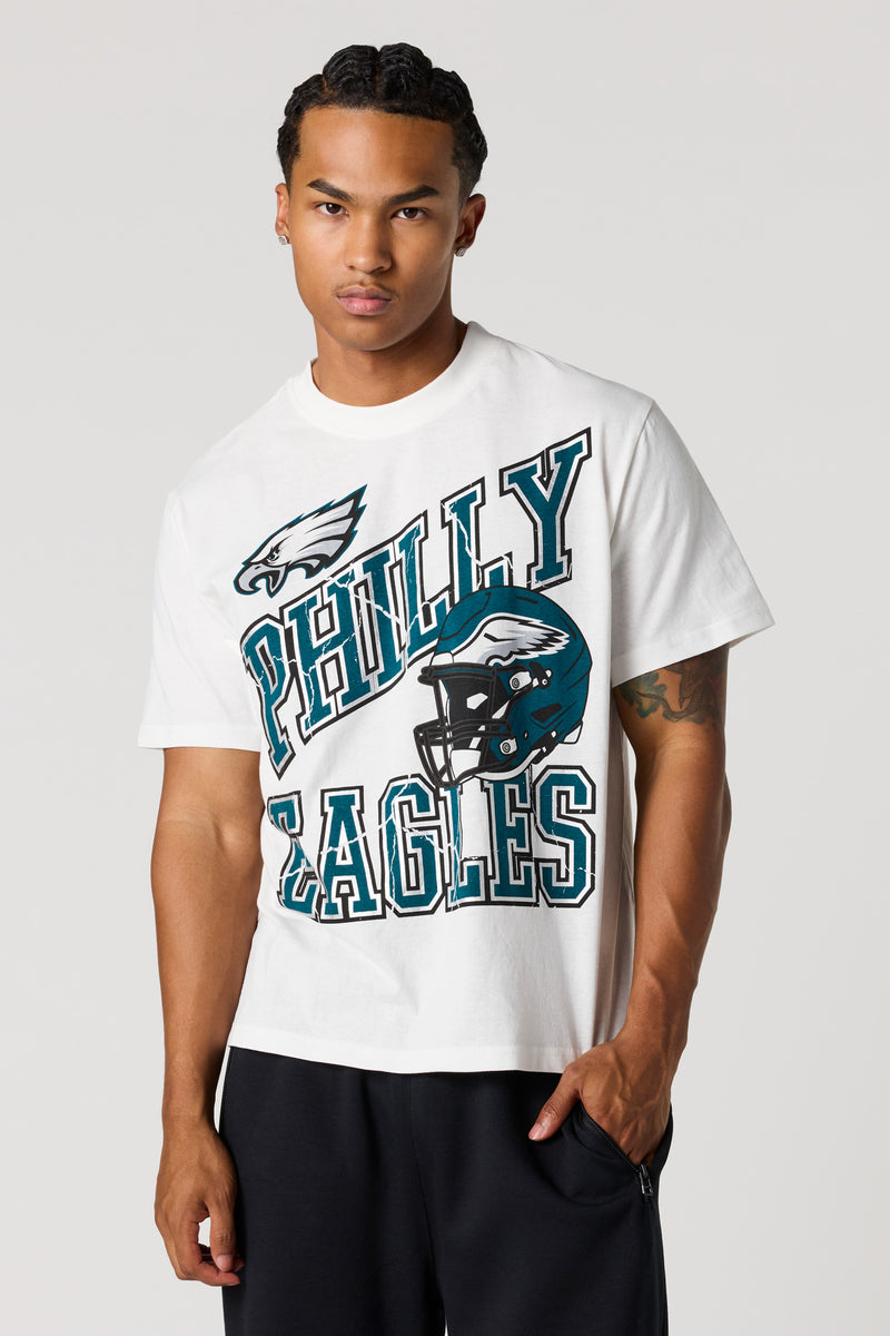 T-shirt à imprimé Philadelphia Eagles
