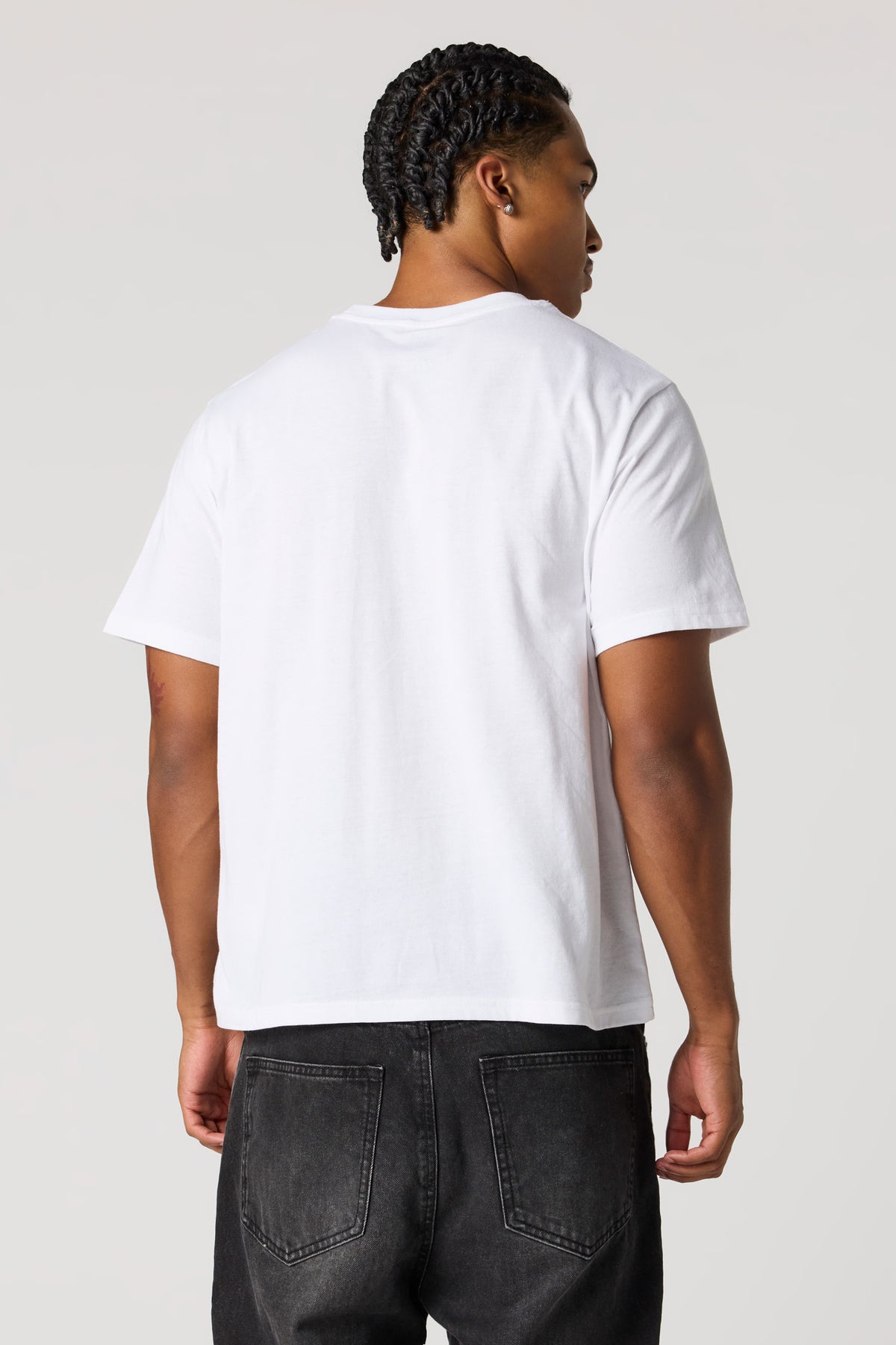 Alt View 2. Toronto Raptors Embroidered Graphic T-Shirt - White