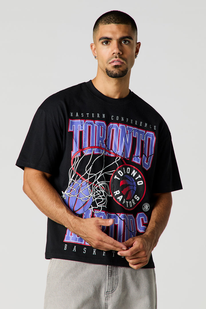 T-shirt à imprimé Toronto Raptors