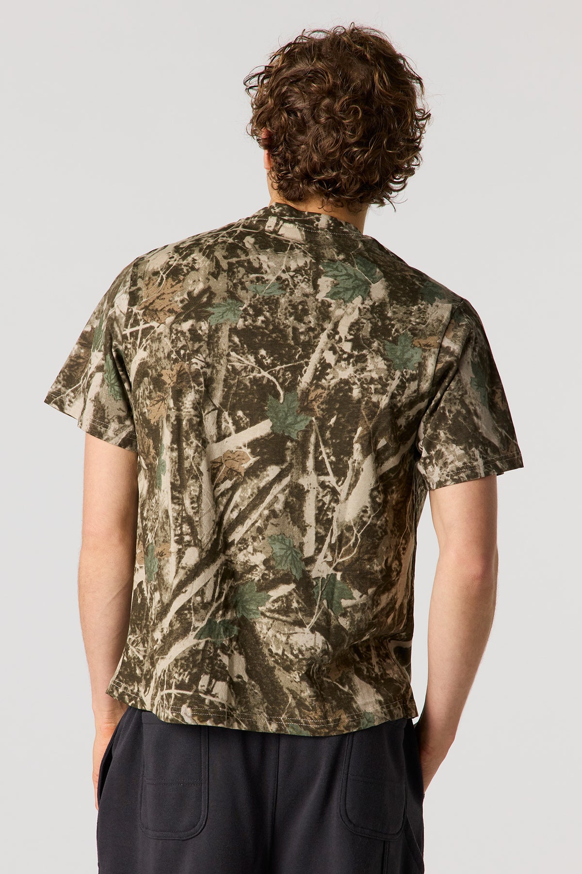 Alt View 2. Rolling Stones Camo T-Shirt - Camouflage