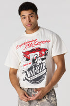 Premium Heavyweight Cotton Cars Graphic T-Shirt