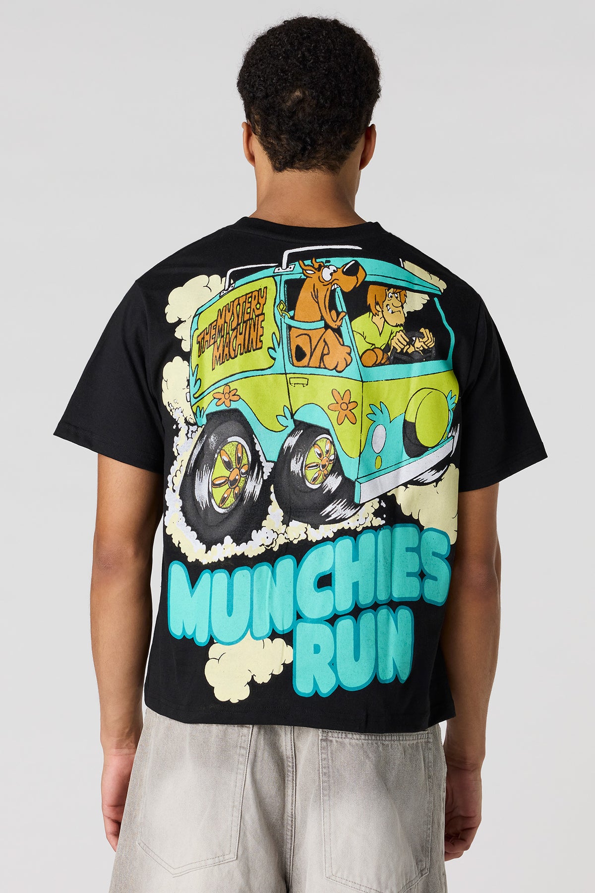 Vue alternative 2. T-shirt en coton épais de luxe à imprimé Scooby Doo